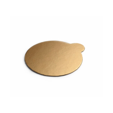 Apvalus auksinis padėkliukas 80mm (200) Apvalus auksinis padėkliukas 80mm (200)