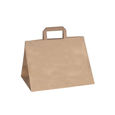 KRAM Popieriniai maišeliai su rankenėlėm RUDI 320x220x250 (250) KRAM Popieriniai maišeliai su rankenėlėm RUDI 320x220x250 (250)