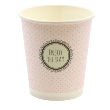 Popieriniai puodeliai 250ml SU SPAUDA PASTEL (24*100) 46287 Popieriniai puodeliai 250ml SU SPAUDA PASTEL (24*100) 46287