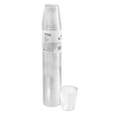 Taurelės 40ml be kojelės (20x40 vnt.) Taurelės 40ml be kojelės (20x40 vnt.)
